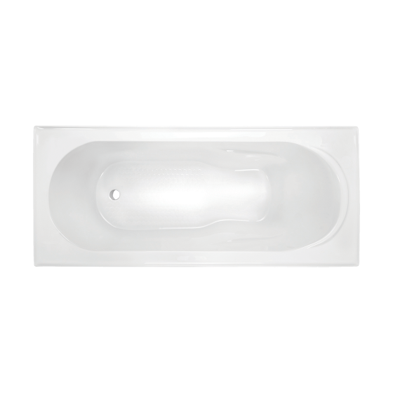 Dublin Inset Bath 1650mm With Tile Bead