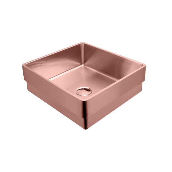 Milan Rectangular Stainless Steel Inset Basin