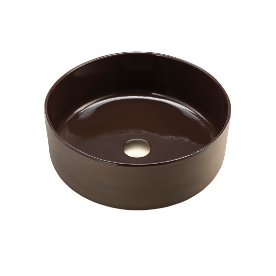 Terzofoco Natural Earth Circular Counter Top Basin