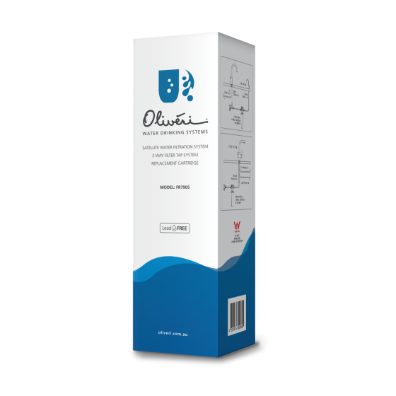 Satellite or 3 Way Mixer Water Filtration System Replacement Cartridge